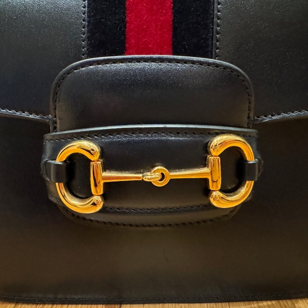 GUCCI 1955 Horsebit Shoulder Bag - NWT - Picture 9 of 16
